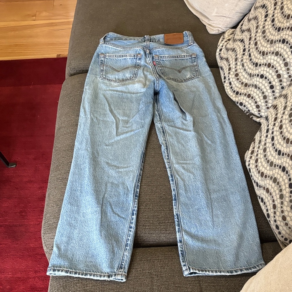 Levi's Light Blue Straight Leg Jeans